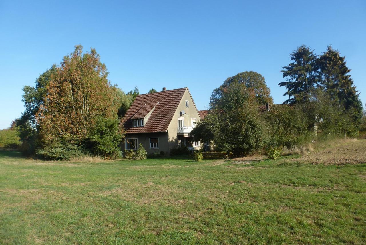 Fewo Im Naturschutzgebiet Hiddenhausen Bagian luar foto